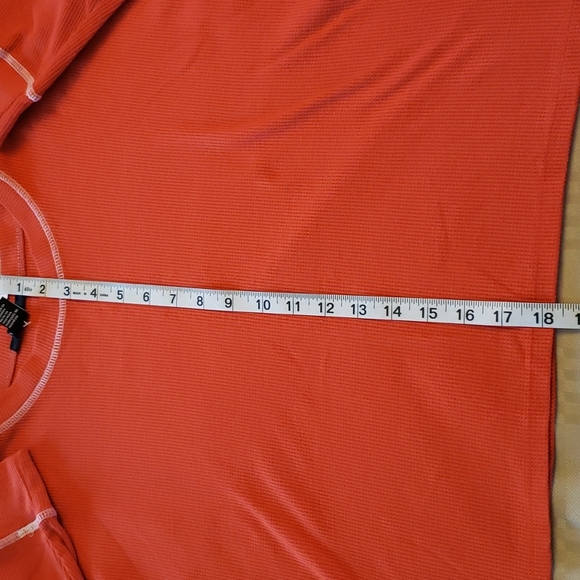 Forever 21 Burnt Orange Cropped Thermal Top (0488) 💥 - Picture 6 of 6